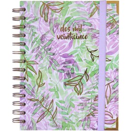 Agenda 2025 January to December - A6 (13.5x18 cm), Weekly Planner, Annual Organizer, Spanish and English, Monthly Side Index, Double Wire-o Binding - Takenote Isabelle