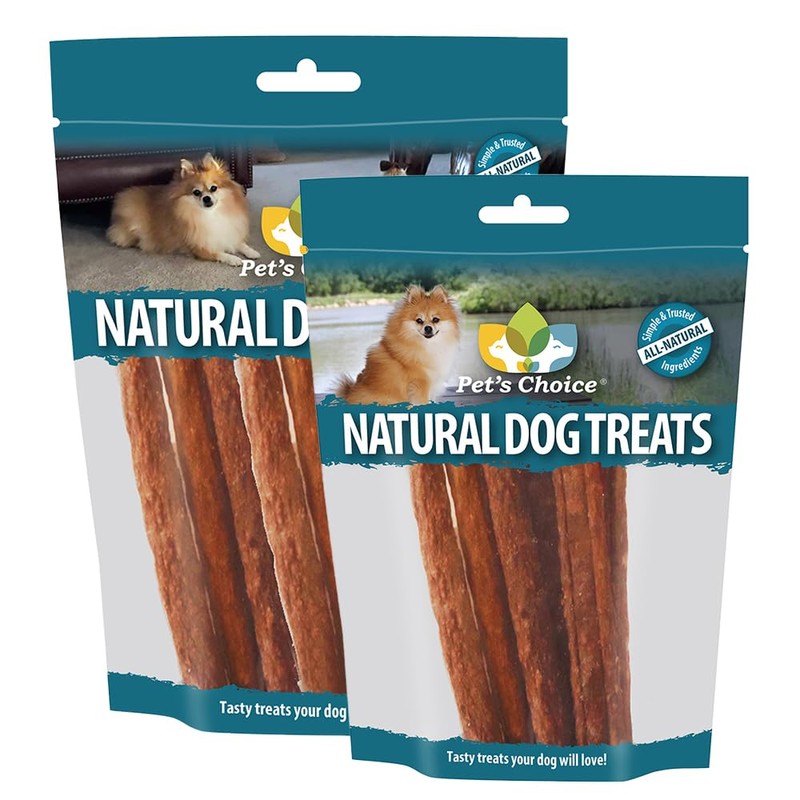 Pet's Choice Dog Treats, Elk Jerky, All Natural, 6 Count,