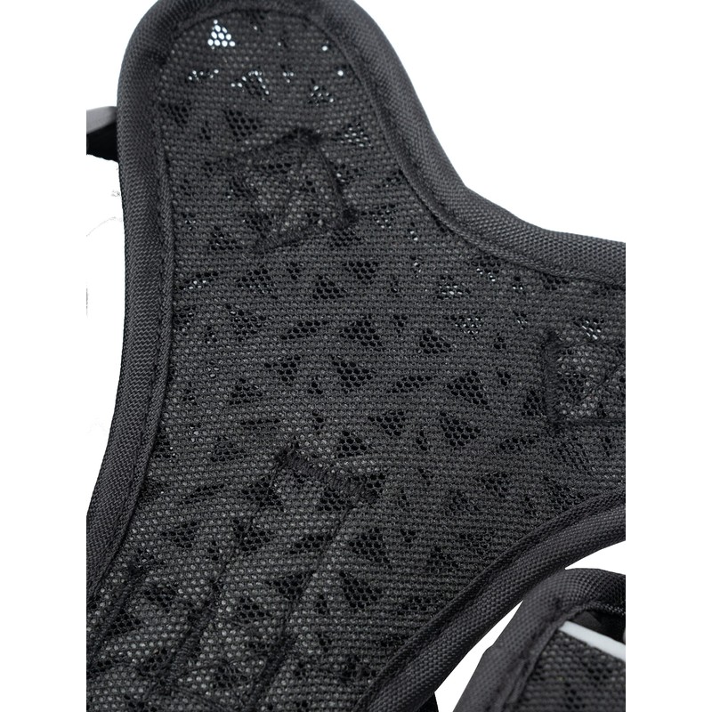 Dog Helios Scorpion Sporty High-Performance Free-Range Dog Harness, SM, Black