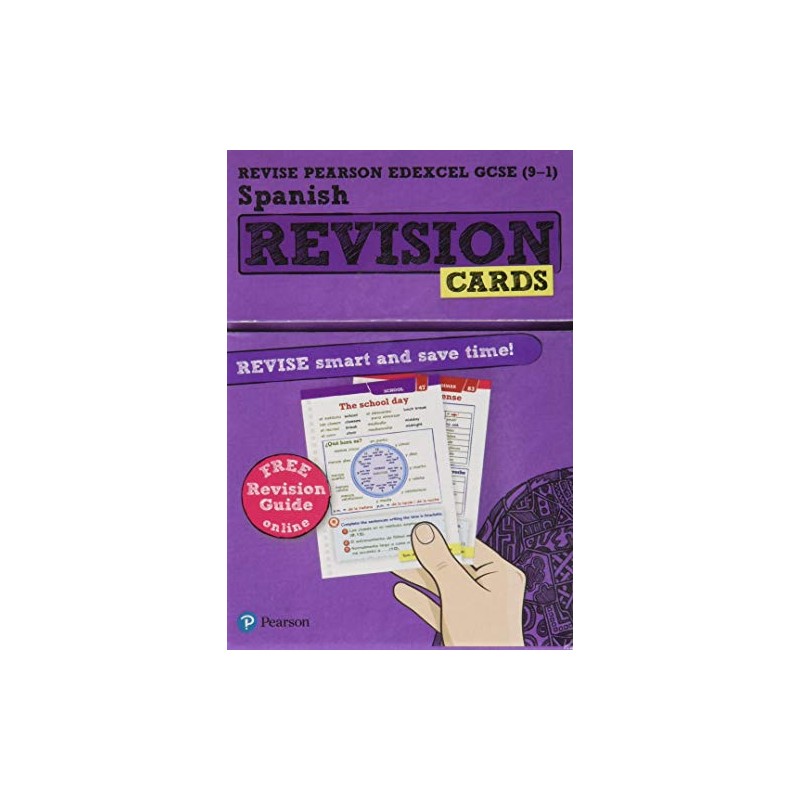 Pearson REVISE Edexcel GCSE Spanish: Revision Cards incl. online revision