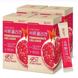 Pomegranate Collagen (20 g, 15 packets) x 4 / 60-day supply / 석류콜라겐 (20 g15포)X4 /60일분