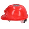 Hard Hat with Solar Fan Plastic Ventilated Safety Helmet Breathable