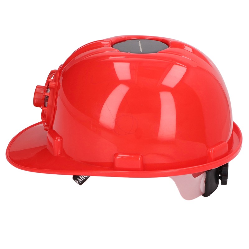 Hard Hat with Solar Fan Plastic Ventilated Safety Helmet Breathable