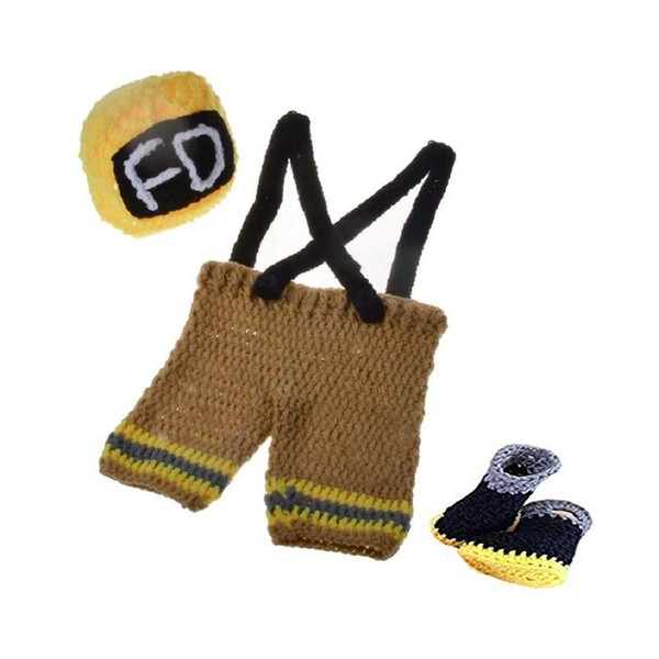 Matissa Newborn Baby Girl/Boy Crochet Knit Costume Photography Prop Outfits