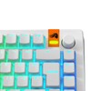 Glorious Gaming GPBT Aura RGB Keycaps: Pudding Style Keycaps, Double-Shot