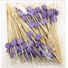 AILEXI Cocktail Sticks 100 Counts Wooden Toothpicks Party Supplies Frill
