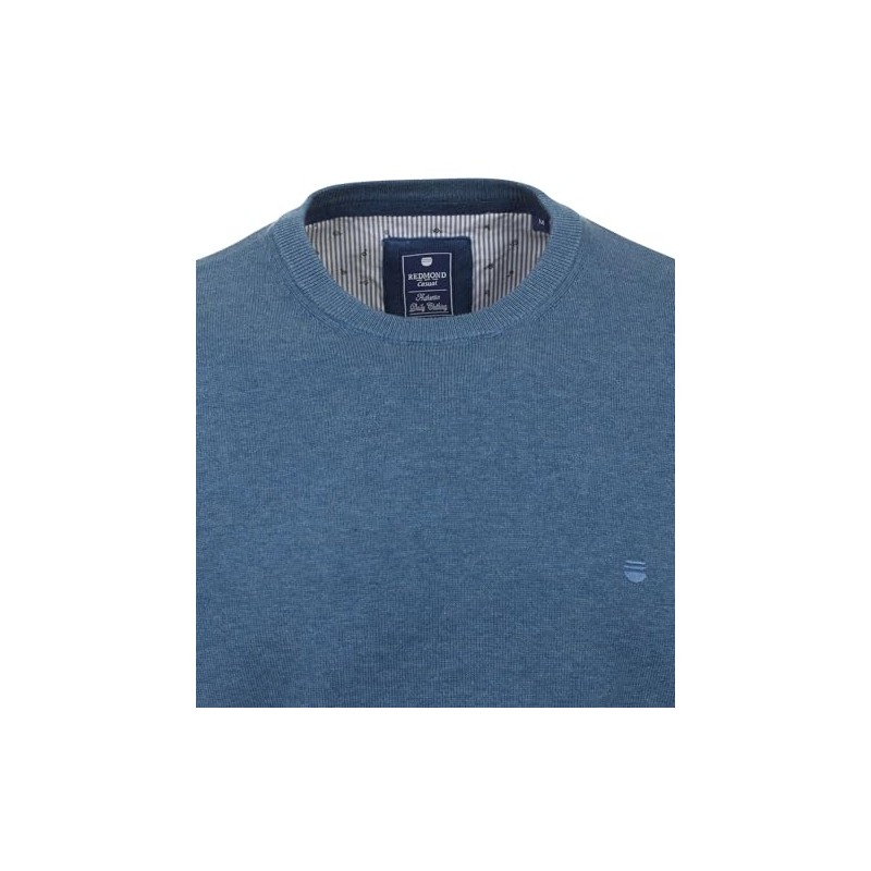 Redmond Plain Jumper, Blue (121)