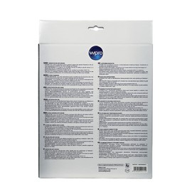 Bauknecht 481281718552 Original Carbon Filter Activated Carbon Filter Odour Filter Cooker Hood Antibacterial Round Diameter 196 mm Also Indesit C00090827 C00090697 / Wpro FAC529 Type F196