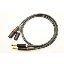 MOGAMI 2549 XLR (Male) to TS Phone 2 Pair Cable (1.5m)