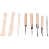42Pcs Clay Tools Set Pottery Sculpting Carving Trimming Scraper Knife