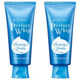 Senka Perfect Whip Facial Wash Cleansing Foam, 120g, 2 pieces