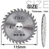 BaiNuo 4-1/2 Inch Circular Saw Blade 30T Wood Cutting Saw