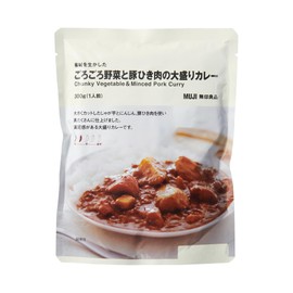 MUJI TCA32A4S Large Serving Curry with Vegetables and Ground Pork, Utilizing Ingredients