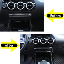 METYOUCAR Black Center Console Storage Box Accessories for Benz B-Class W247 GLA H247 GLB X247 CLA W118 2020-2022 Car Organizer Box