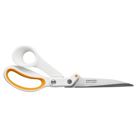 Fiskars Amplify RazorEdge Fabric Scissors - 8" Heavy Duty Fabric Shears with SoftGrip Ergonomic Handle, Premier Grade Stainless Steel Blades