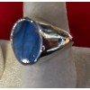 Natural Creations mens sterling silver ring Size 11 Labradorite