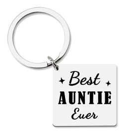Kilener Birthday Gifts for Aunt from Niece Nephew Best Aunt Ever Keychain Gifts for Aunt Auntie Christmas Presents for Aunts Aunty Thank You Appreciation Gifts for Aunt Keychains