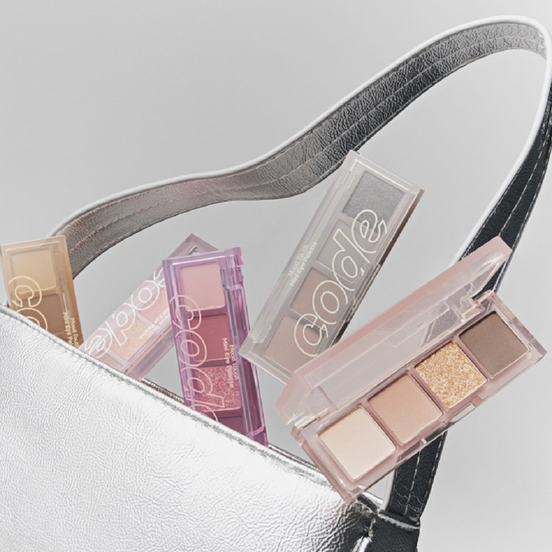 CODE GLOKOLOR Mood Touch Mini Eye Palette - 01 Cocoa