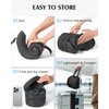 YFONG Travel Pillow for Long Flight Airplanes, Head Strap Combo