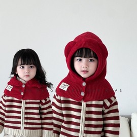 Warm Infant Balaclava Hat for Autumn and Winter - Kids Baby lf1380 One Size/Style 4 4ea