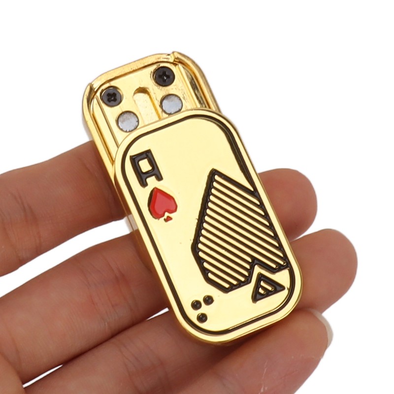 Metal ADHD 3 Layer Push Slider Toy Adult Office Travel