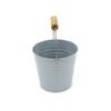 Small Metal Bucket/Pail Montessori Practical Life Material (Blue Ash)