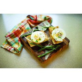 Nordic Ware Easy Breakfast Set - Omelet Pan and 2 Cavity Egg Poacher (Microwaveable)