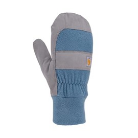 Carhartt Women's Wind Fighter Fleece Work Mitt, Thundercloud Grey, Large