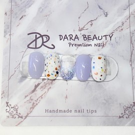 Dara Beauty September Art of the MonthMother-of-Pearl Nails❣ - Nail Glue / 다라뷰티 9월 이달의아트자개네일❣ - 네일글루