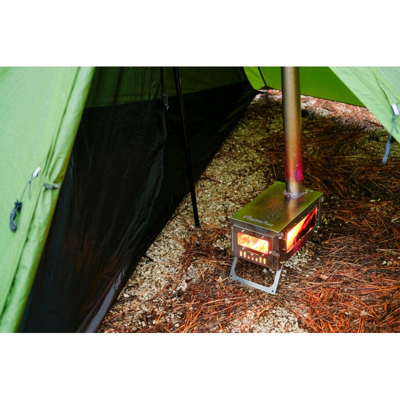 FireHiking Titanium Stove Pipe Folding Portable Camping Tent Stove Chimney