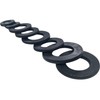 M10 Black Stainless Steel Form A Washers Blackened Washer (pack