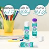 Glue Sticks Bulk Classroom, Purple Glue Sticks for Kids 24
