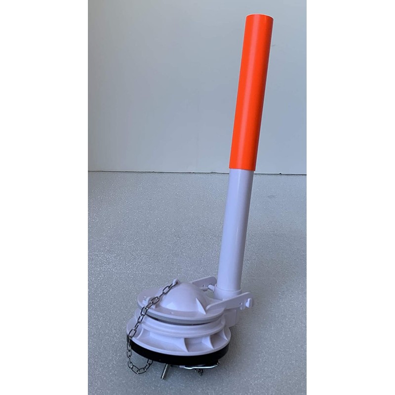 NuFlush 3 Inch Flapper Valve Assembly For One Piece Toilets