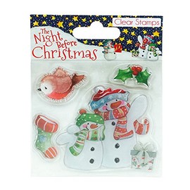 Helz Cuppleditch Christmas - The Night Before Christmas - Snowmen Stamp