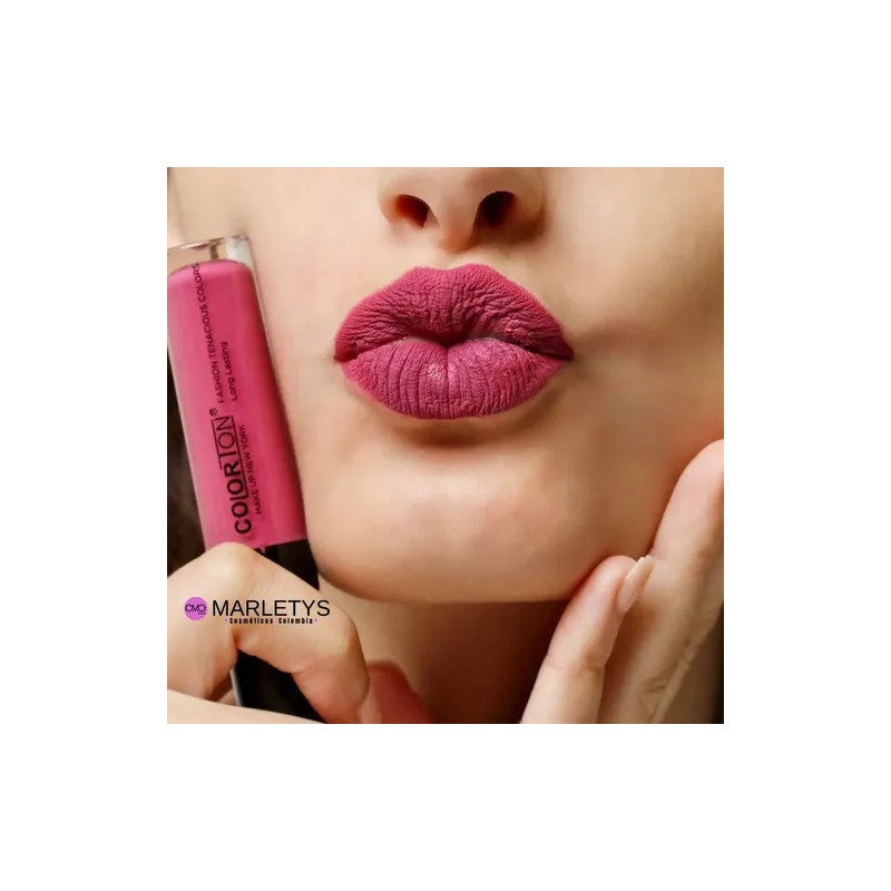 Labial Colorton Liquido Matte Tono Rosewood 35