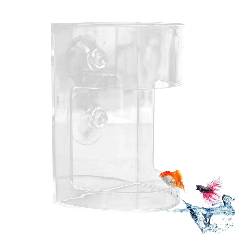 Aquarium Feeder - Clear Fish Feeders for Aquariums - Anti-Drifting