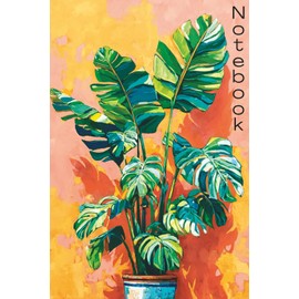 Monstera Muse Notebook | Journal | Blank Notebook - 6x9 in - Gift for Women or Girls