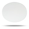 Maier USA Vintage Oval MX Number Plate - White -