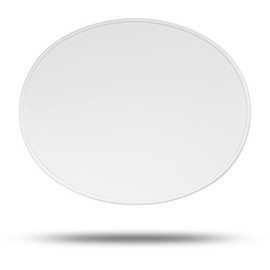Maier USA Vintage Oval MX Number Plate - White - 509921