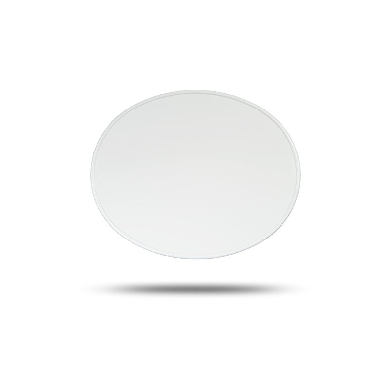 Maier USA Vintage Oval MX Number Plate - White -