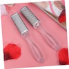 Ipetboom 2sets Stainless Steel Foot File Callus Remover for Dry