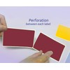 NextDayLabels - 3 X 5 Rectangle Inventory Color Coding Labels,