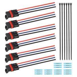 JAVIK Pulse Bus Bar Power Plug Pigtail Connector Fit for Polaris Ranger RZR General 570 1000 900 PRO RS1 Xpedition PRO-XD 2019-2024,OEM#4016007 4018346(Red/Blue/Black)