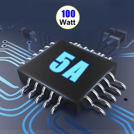 USB C to Slim Tip Laptop Charging Cable Adapter Female Type C to Male Converter for HP Laptop 18-20V Works with 45W 65W 90W (7.4 x 5.0mm HP)