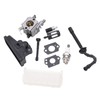 Carburetor Kit Strong Sparking Plug Air Filter Fuel Line Strainer