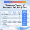 Moyu Aochuang V6 5x5 Magnetic Speed Cube without Sticker with