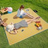 XJDOR Leisure Sheet Thick, Yellow, 78.7 x 78.7 inches (200