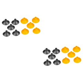 BIUDECO 2sets Archery Suction Cup Arrows Set Boys and Girls Bow Shooting Replacement Arrow Heads Safe Material Great for Practice 10pcs*2