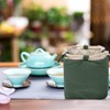 CALLARON Chinese Tea Set Travel Tea Set Chinese Kung Fu