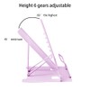 Geoyien Book Stand, Reading Stand, Book Stand Children, Multifunctional Metal